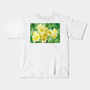 Narcissus  &#39;Pacific Coast&#39;  AGM    Division 8 Tazetta Daffodil Kids T-Shirt